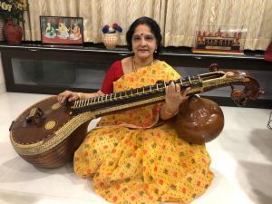 Smt.Praveena Gouthaman – Carnatic musician  – Vocal and Veena